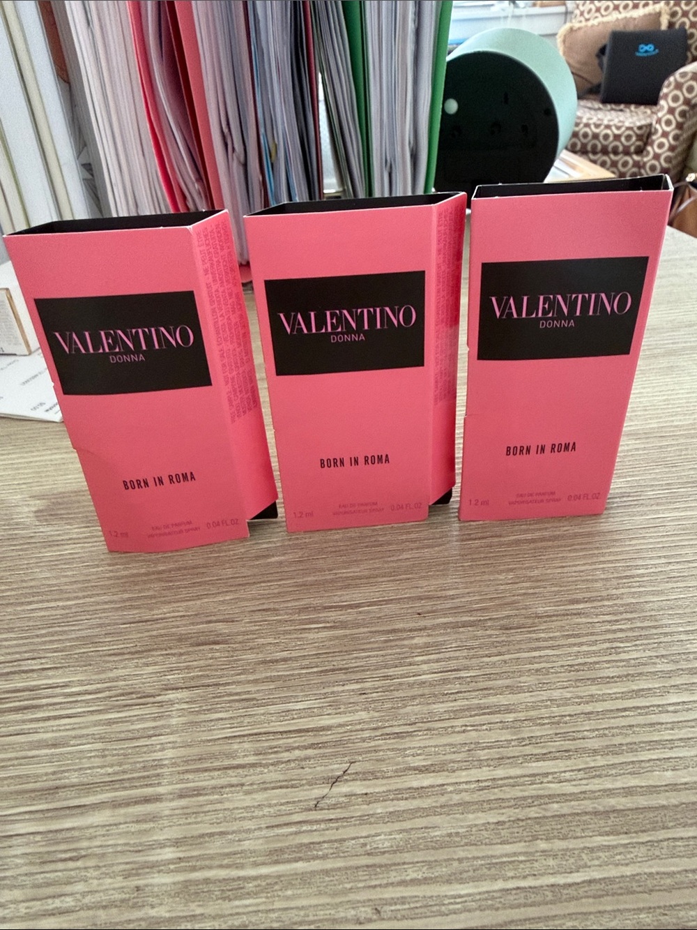 Valentino Donna Born In Roma samples-set of 3